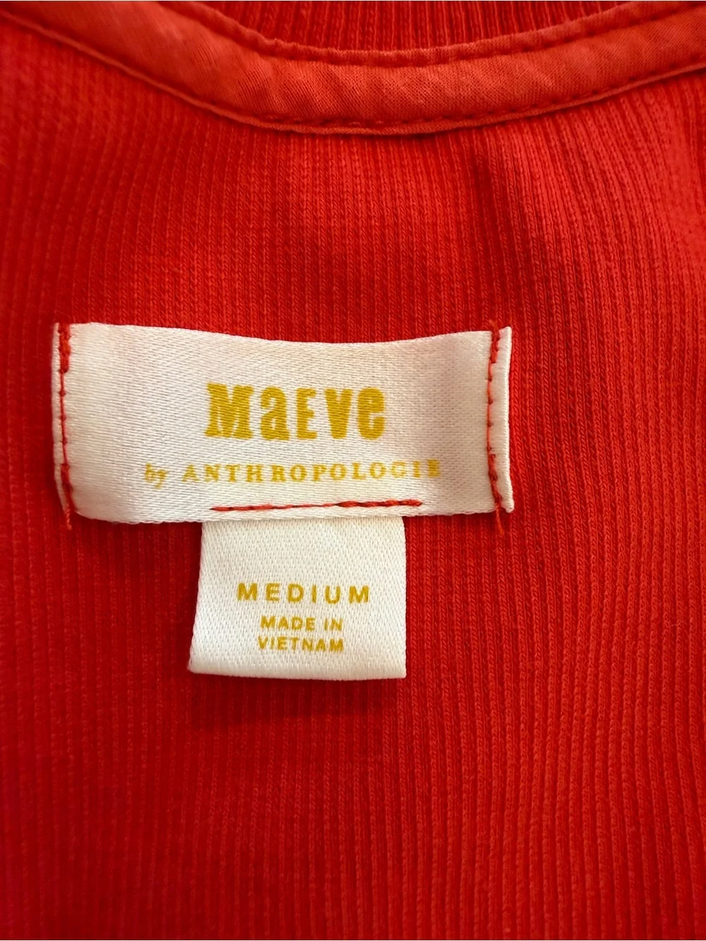🤎 Maeve Anthropologie Ribbed Knit Floral Guipure Lace Balloon Sleeve Top 🤎